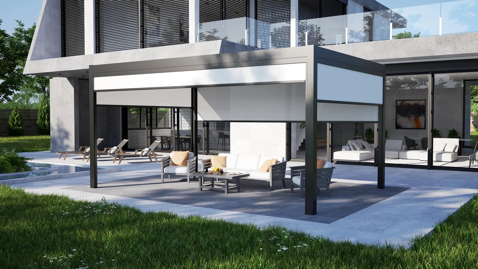 Pergola – typ Z lamele