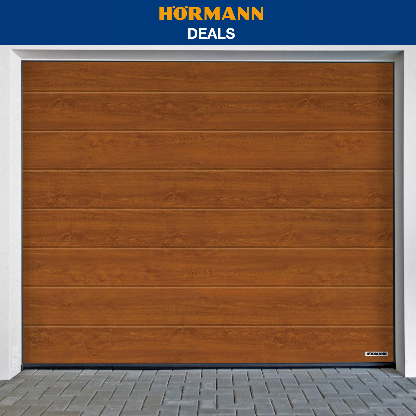 Bramy garażowe Hörmann RenoMatic M-profil Decocolor