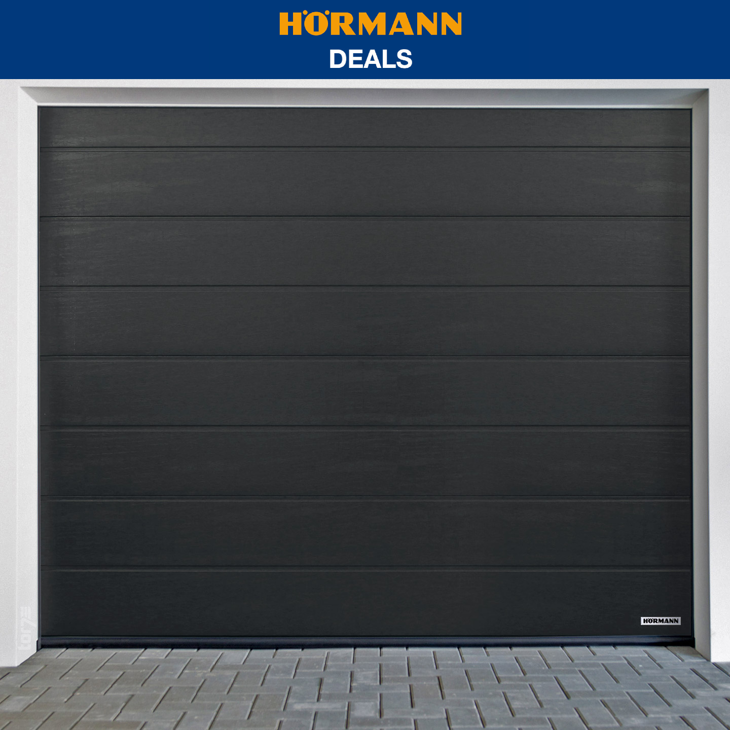 Bramy garażowe Hörmann RenoMatic M-profil Woodgrain