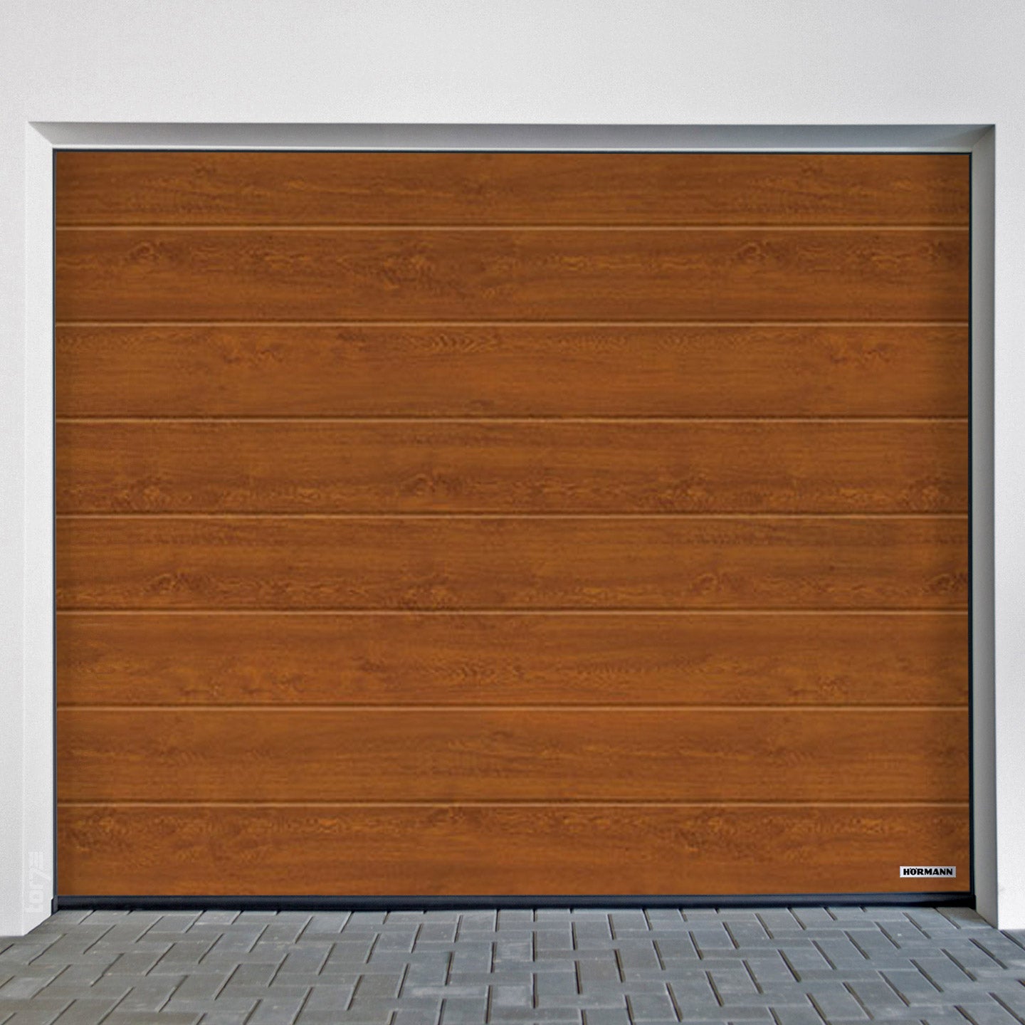 Hörmann RenoMatic M-Profilering Woodgrain | Decocolor