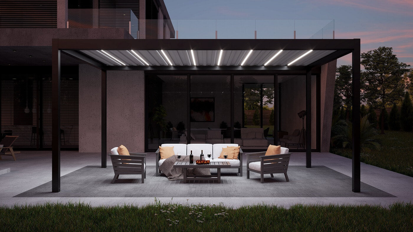 Pergola – typ Z lamele